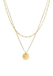 Elli Dames Laagje Plaatje Hanger Boho in 925 Sterling Zilver