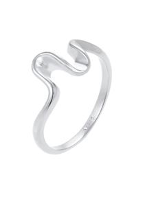 Elli Dames Wave Look Trend in 925 Sterling Zilver