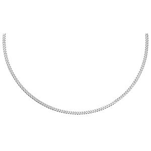 Lucardi Ketting Zilver - zilverkleurig