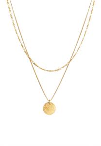 Elli Dames Laagje Plaatje Hanger Boho in 925 Sterling Zilver