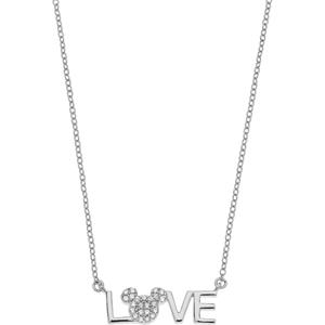 DISNEY Jewelry Collier Disney Mädchen-Kinderkette 925er Silber Zirkonia
