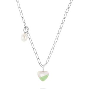 GUIDO MARIA KRETSCHMER Edelstahlkette GMK Damen-Kette Edelstahl Süßwasserperle
