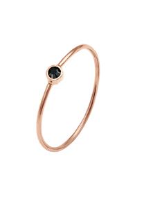 Elli Dames Stapelen Minimaal Filigraan met Kristal in 925 Sterling Zilver