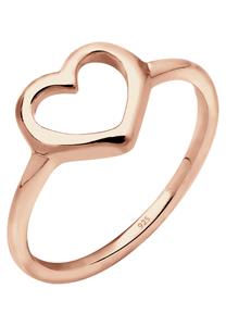 Elli Dames Hart Cut-Out Basic in 925 Sterling Zilver