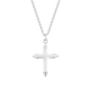 Glanzstücke München Silberkette Kreuz silber, aus Sterling Silber