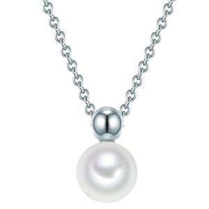 Valero Pearls Collier Valero Pearls Damen-Kette 925er Silber, Perle