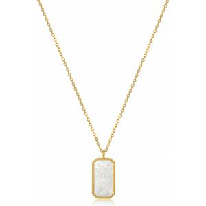 Ania Haie Collier Ania Haie Damen-Kette 925er Silber Perlmutt