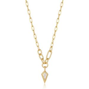 Ania Haie Collier Ania Haie Damen-Kette 925er Silber Zirkonia