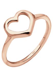 Elli Dames Hart Cut-Out Basic in 925 Sterling Zilver