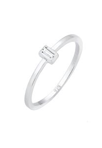 Elli PREMIUM Dames met Geo Topaas Steen Vintage in 925 Sterling Zilver