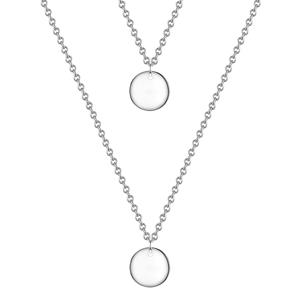 Glanzstücke München Silberkette Kreis silber, aus Sterling Silber