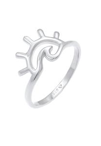 Elli Dames Sunrise Sea Waves Summer Trend Blogger in 925 Sterling Silver