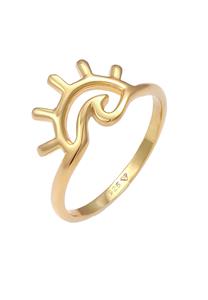 Elli Dames Sunrise Sea Waves Summer Trend Blogger in 925 Sterling Silver