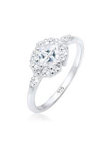 Elli PREMIUM Dames Verloving Zirkonia Stenen Romantisch in 925 Sterling Zilver