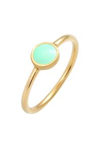 Elli Dames Stapel Eenzaam Filigraan met Email Zwart in 925 Sterling Zilver