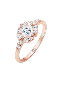 Elli PREMIUM Dames Verloving Zirkonia Stenen Romantisch in 925 Sterling Zilver