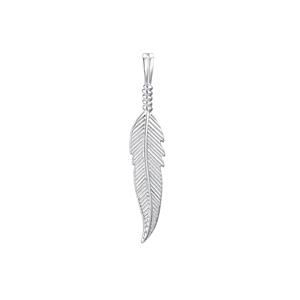 amor Hanger met motief voor dames en heren, unisex, 925 Sterling zilver | veer