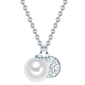 Valero Pearls Collier Valero Pearls Damen-Kette 925er Silber, Perle