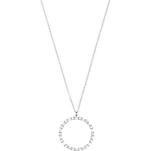 FAVS Collier FAVS Damen-Kette 925er Silber 14 Zirkonia