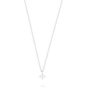 Esprit Silberkette ESPRIT Damen-Kette 925er Silber Süßwasserperle