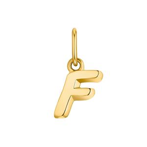 amor Hanger met motief voor mannen en vrouwen, unisex, goud 375 | F