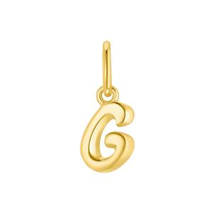 Amor Motief tag Unisex, 375 goud | G