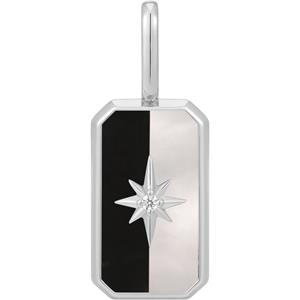 Ania Haie Kettenanhänger Ania Haie Damen-Charm 925er Silber Farbstein
