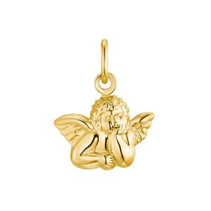 Amor Motief tag Unisex, 375 Goud | Engel