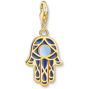 THOMAS SABO Kettenanhänger Thomas Sabo Damen-Charm Silber, Emaille