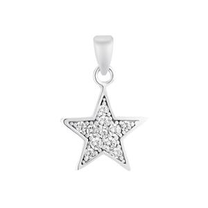 amor Hanger met motief WG 375/9ct