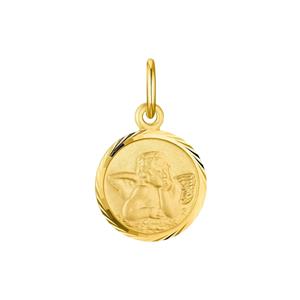 amor Hanger met motief voor mannen en vrouwen, unisex, goud 585