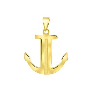 Lucardi Hangers 14 Karaat Goud - goudkleurig