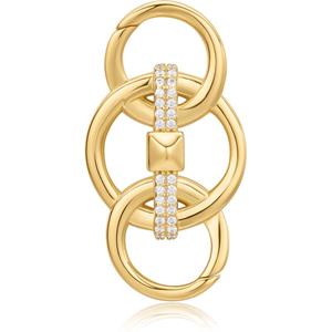 Ania Haie Kettenanhänger Ania Haie Damen-Charm 925er Silber Zirkonia