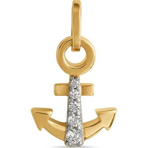FAVS Kettenanhänger FAVS Mädchen-Anhänger 585er Gelbgold 5 Zirkonia