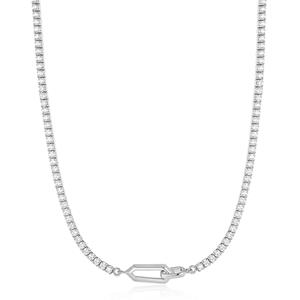 Ania Haie Collier Ania Haie Damen-Kette 925er Silber Zirkonia
