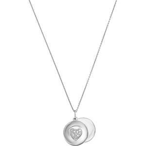 FAVS Collier FAVS Damen-Kette 925er Silber 10 Zirkonia