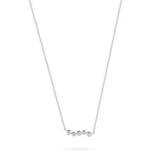 Esprit Silberkette ESPRIT Damen-Kette 925er Silber 5 Zirkonia