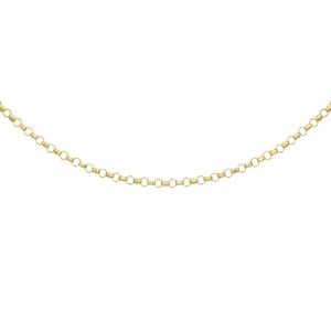 Lucardi Ketting 9 Karaat - goudkleurig