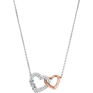 MICHAEL KORS Collier Michael Kors Damen-Kette 925er Silber Zirkonia