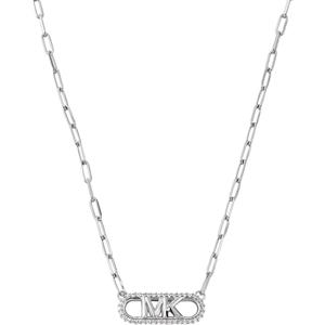 MICHAEL KORS Kette mit Anhänger PREMIUM, EMPIRE, OVAL, MKC1655CZ, mit Zirkonia (synth)