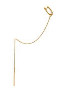 Elli Dames Earcuff Doortrek ketting Opvallend Stijlvol van 925 Sterling Zilver
