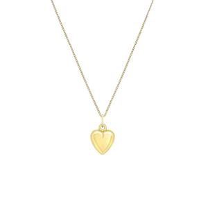 Lucardi Ketting 9 Karaat 46cm -goudkleurig