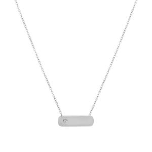 Lucardi Ketting Staal 45cm