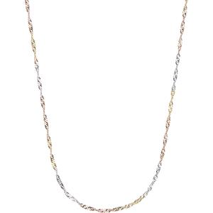FAVS Collier FAVS Unisex-Kette 375er Gelbgold