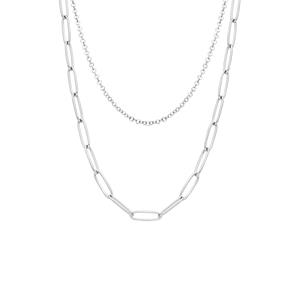 Lucardi Ketting Staal 55 cm
