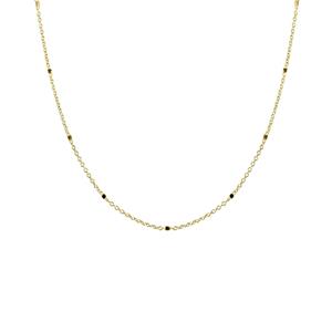 Lucardi Ketting 14 Karaat Goud - goudkleurig