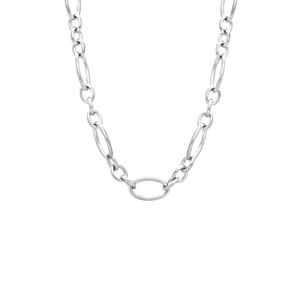 Lucardi Ketting Madeleine Staal 50cm