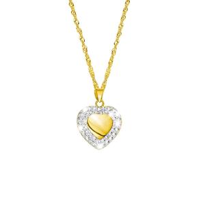 Lucardi Ketting 14 Karaat Goud - goudkleurig