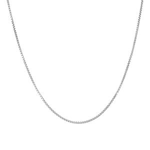 Lucardi Ketting Zilver 38cm -zilverkleurig