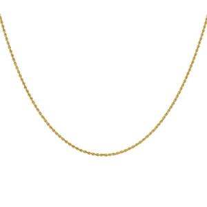 Lucardi Ketting 9 Karaat 45cm -goudkleurig